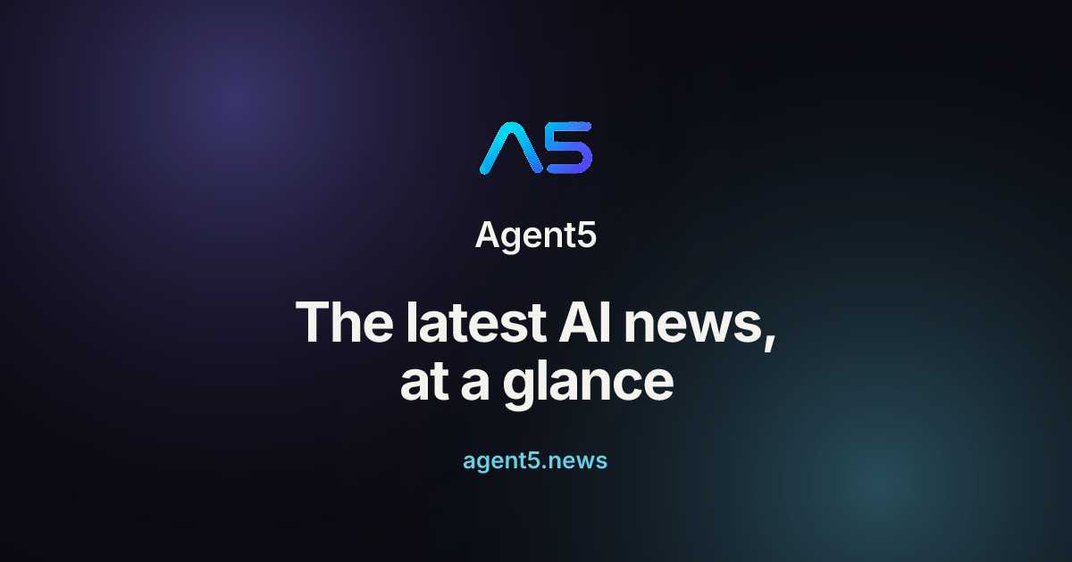 Agent5 — 官网预览图